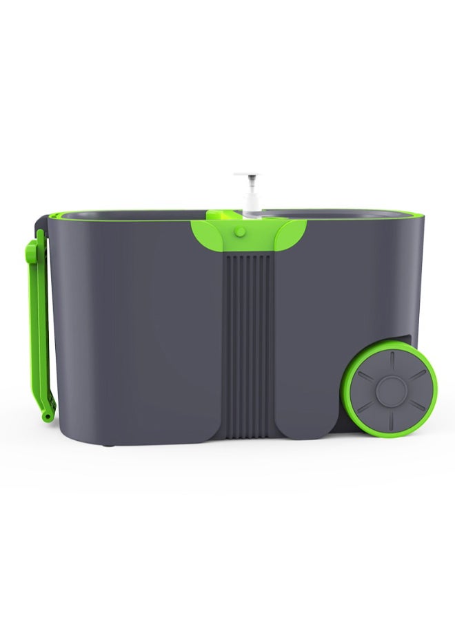 PAACHU 360°  Spin Mop with Bucket – Durable Design, Adjustable Handle, Microfiber Pad-13L - Image 5